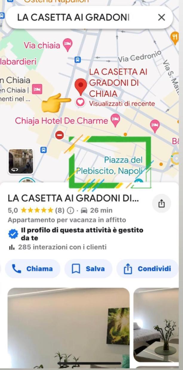La Casetta Ai Gradoni Di Chiaia Neapol Zewnętrze zdjęcie